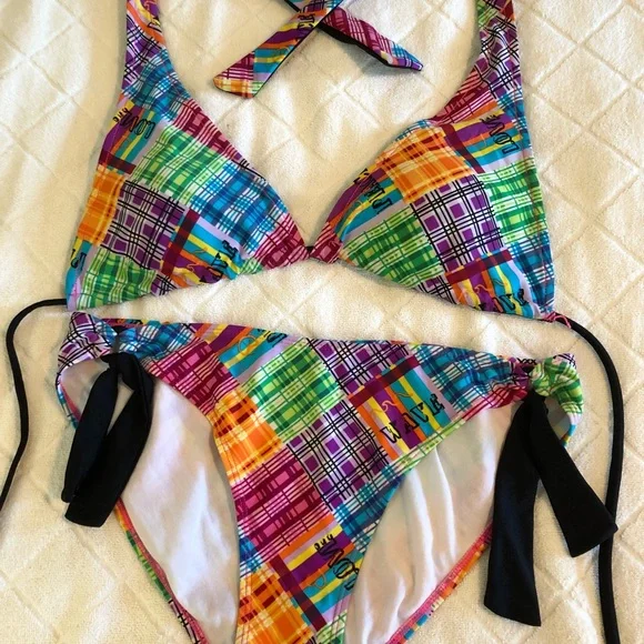 Op bikini swimsuit with reversible top, Size L - Picture 5 of 7